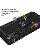 Cargar imagen en el visor de la galería, Funda Uso Rudo Con Anillo Para ZTE V41 Smart 4G