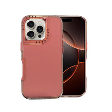 Cargar imagen en el visor de la galería, Funda Rainbow Paint Uso Rudo Doble Capa Para Iphone Mayoreo 10 Pzs