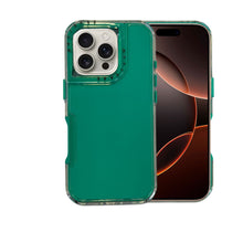 Cargar imagen en el visor de la galería, Funda Rainbow Paint Uso Rudo Doble Capa Para Iphone Mayoreo 10 Pzs