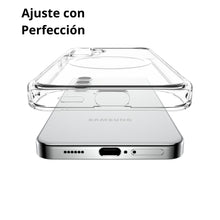 Cargar imagen en el visor de la galería, Funda Uso Rudo Raptic Clear Magnetic Para Samsung S24