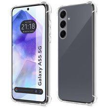 Cargar imagen en el visor de la galería, Funda De Silicon Suave Transparente Molan Cano Para Samsung A55 5g