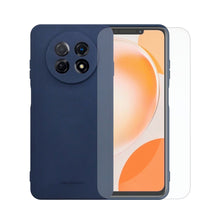 Cargar imagen en el visor de la galería, Funda De Silicon Matte Suave Molan Cano Para Huawei Nova Y91 y 1 Pz De Mica HD