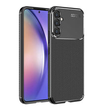 Cargar imagen en el visor de la galería, Funda Rugged Carbon Fibra Flexible Para Samsung A54