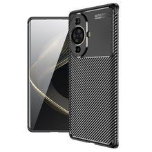 Cargar imagen en el visor de la galería, Funda Rugged Carbon Fibra Flexible Para Huawei Nova 11i
