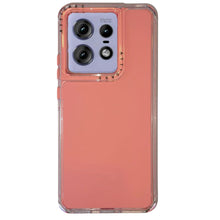 Cargar imagen en el visor de la galería, Funda Rainbow Paint Uso Rudo Doble Capa Para Motorola Mayoreo 10 Pzs