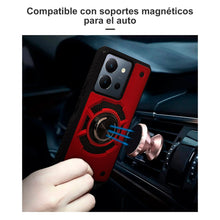 Cargar imagen en el visor de la galería, Funda Uso Rudo para Xiaomi Redmi Note 13 Pro con Anillo Capitán