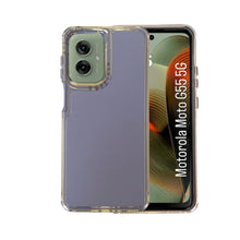 Cargar imagen en el visor de la galería, Funda Rainbow Paint Uso Rudo Doble Capa Para Motorola Mayoreo 10 Pzs