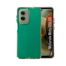 Cargar imagen en el visor de la galería, Funda Rainbow Paint Uso Rudo Doble Capa Para Motorola Mayoreo 10 Pzs