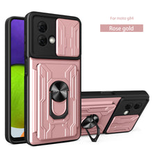 Cargar imagen en el visor de la galería, Funda Tarjetero Con Anillo Para Motorola Mayoreo 10 Pzs