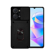Cargar imagen en el visor de la galería, Funda Uso Rudo Con Soporte Anillo y Tarjetero Card Slot Bumper Para Honor X7a