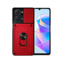 Cargar imagen en el visor de la galería, Funda Uso Rudo Con Soporte Anillo y Tarjetero Card Slot Bumper Para Honor X7a
