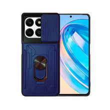 Cargar imagen en el visor de la galería, Funda Uso Rudo Con Soporte Anillo y Tarjetero Card Slot Bumper Para Honor X6/ X6s/ X8 5G/ X8a 5G