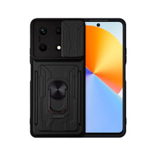 Cargar imagen en el visor de la galería, Funda Uso Rudo Con Soporte Anillo y Tarjetero Card Slot Bumper Para Infinix Note 30 4G