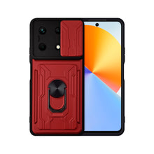 Cargar imagen en el visor de la galería, Funda Uso Rudo Con Soporte Anillo y Tarjetero Card Slot Bumper Para Infinix Note 30 4G