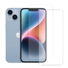 Cargar imagen en el visor de la galería, 2 Micas Vidrio Full Glass 9d sensor De Huella Para Iphone 13 Pro Max/14 Plus