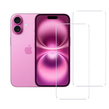 Cargar imagen en el visor de la galería, 2 Micas Cristal Anti Golpe Transparente Para iPhone 16