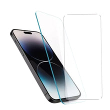 Cargar imagen en el visor de la galería, 2 Micas Vidrio Full Glass 9d sensor De Huella Para iPhone 14 / 13 / 13 Pro