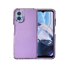 Cargar imagen en el visor de la galería, Funda Rainbow Paint Uso Rudo Doble Capa Para Motorola E22/E22i