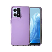Cargar imagen en el visor de la galería, Funda Rainbow Paint Uso Rudo Doble Capa Para Oppo Reno 7 4G