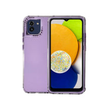 Cargar imagen en el visor de la galería, Funda Rainbow Paint Uso Rudo Doble Capa Para Samsung A05s