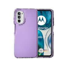 Cargar imagen en el visor de la galería, Funda Rainbow Paint Uso Rudo Doble Capa Para Motorola G52/G82