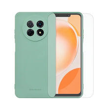Cargar imagen en el visor de la galería, Funda De Silicon Matte Suave Molan Cano Para Huawei Nova Y91 y 1 Pz De Mica HD