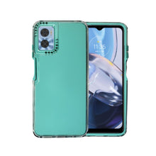 Cargar imagen en el visor de la galería, Funda Rainbow Paint Uso Rudo Doble Capa Para Motorola E22/E22i