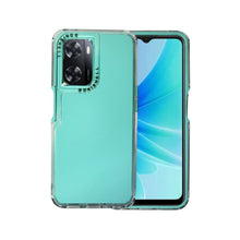 Cargar imagen en el visor de la galería, Funda Rainbow Paint Uso Rudo Doble Capa Para Oppo Mayoreo 10 Pzs