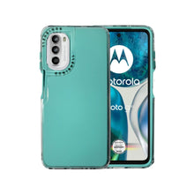 Cargar imagen en el visor de la galería, Funda Rainbow Paint Uso Rudo Doble Capa Para Motorola G52/G82