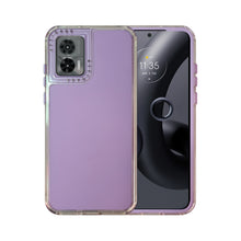 Cargar imagen en el visor de la galería, Funda Rainbow Paint Uso Rudo Doble Capa Para Moto Edge 30 Neo
