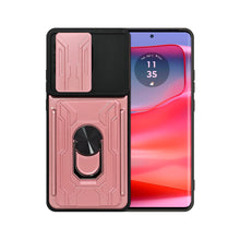 Cargar imagen en el visor de la galería, Funda Tarjetero Con Anillo Para Motorola Mayoreo 10 Pzs