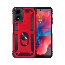 Cargar imagen en el visor de la galería, Funda Uso Rudo para Moto G04/G24 con Anillo Capitán