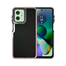 Cargar imagen en el visor de la galería, Funda Rainbow Paint Uso Rudo Doble Capa Para Motorola Mayoreo 10 Pzs