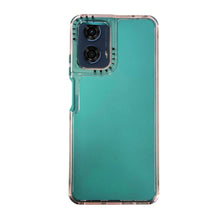 Cargar imagen en el visor de la galería, Funda Rainbow Paint Uso Rudo Doble Capa Para Moto G04/G24