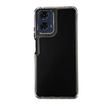 Cargar imagen en el visor de la galería, Funda Rainbow Paint Uso Rudo Doble Capa Para Motorola Mayoreo 10 Pzs