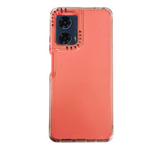 Cargar imagen en el visor de la galería, Funda Rainbow Paint Uso Rudo Doble Capa Para Moto G04/G24