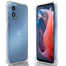 Cargar imagen en el visor de la galería, Funda De Silicon Suave Transparente Molan Cano Para Moto G34