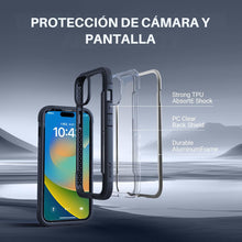 Cargar imagen en el visor de la galería, Raptic Shield Uso Rudo con Marco Aluminio para iPhone 16 Pro Max