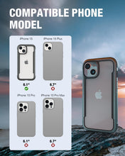 Cargar imagen en el visor de la galería, Funda Raptic Shield Uso Rudo con Marco Aluminio Para iPhone 15