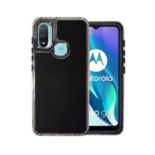 Cargar imagen en el visor de la galería, Funda Rainbow Paint Uso Rudo Doble Capa Para Motorola E20/E30/E40