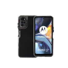 Cargar imagen en el visor de la galería, Funda Rainbow Paint Uso Rudo Doble Capa Para Motorola G22