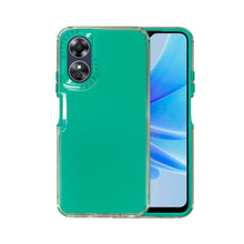 Cargar imagen en el visor de la galería, Funda Rainbow Paint Uso Rudo Doble Capa Para Oppo A17
