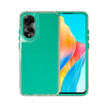 Cargar imagen en el visor de la galería, Funda Rainbow Paint Uso Rudo Doble Capa Para Oppo A78