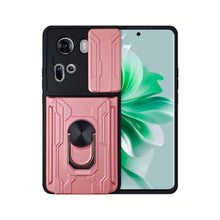 Cargar imagen en el visor de la galería, Funda Uso Rudo Con Soporte Anillo y Tarjetero Card Slot Bumper Para Oppo Reno 11