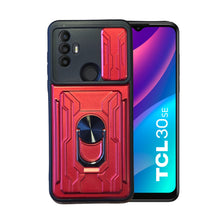 Cargar imagen en el visor de la galería, Funda Tarjetero Con Anillo Para TCL Mayoreo 10 Pzs