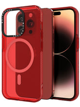 Cargar imagen en el visor de la galería, Funda Molan Cano Uso Rudo Silicon Rainbow Magsafe para Iphone Mayoreo de 10pzs