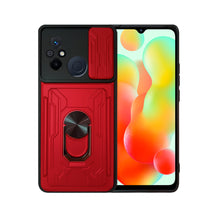 Cargar imagen en el visor de la galería, Funda Uso Rudo Con Soporte Anillo y Tarjetero Card Slot Bumper Para Xiaomi Redmi 12C