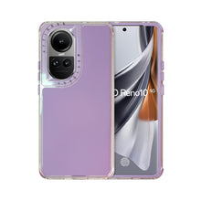 Cargar imagen en el visor de la galería, Funda Rainbow Paint Uso Rudo Doble Capa Para Oppo Reno 10 5G