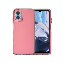 Cargar imagen en el visor de la galería, Funda Rainbow Paint Uso Rudo Doble Capa Para Motorola E22/E22i
