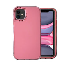 Cargar imagen en el visor de la galería, Funda Rainbow Paint Uso Rudo Doble Capa Para Iphone Mayoreo 10 Pzs